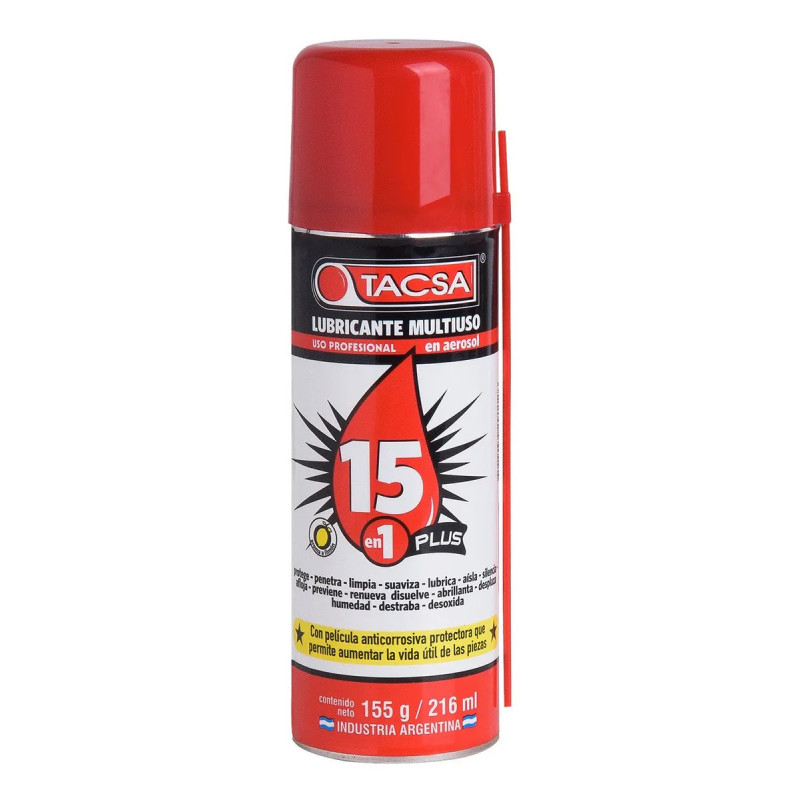 Lubricante multiuso TACSA PLUS 216ml 15 en 1