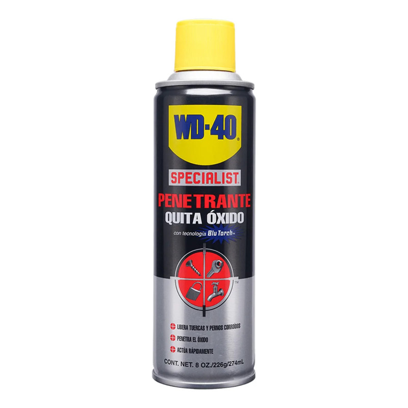 Lubricante WD-40 SPECIALIST PENETRANTE 226gr quita óxido