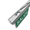 Señalizador Led GAMASONIC GX12B Salida de Emergencia Simple Faz Verde