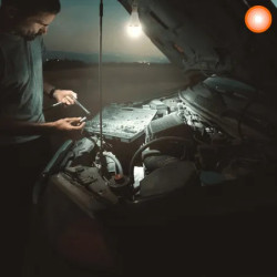 Lámpara de emergencia LEDVANCE CLASSIC Led E27 7.5W 750lm Biv luz cálida