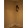 Colgante CARILUX COSENZA para 1 luz E27 cilindro mimbre
