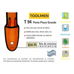 Cartuchera portaherramientas TOOLMEN 1 bolsillo