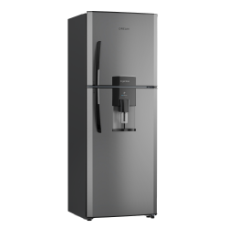 Heladera DREAN HDR400F41E ciclica 396 Litros gris con dispenser de agua