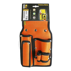 Cartuchera portaherramientas TOOLMEN 3 bolsillos