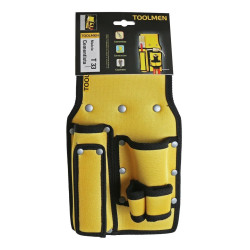 Cartuchera portaherramientas TOOLMEN 3 bolsillos