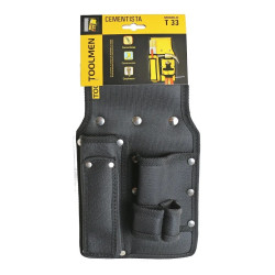 Cartuchera portaherramientas TOOLMEN 3 bolsillos