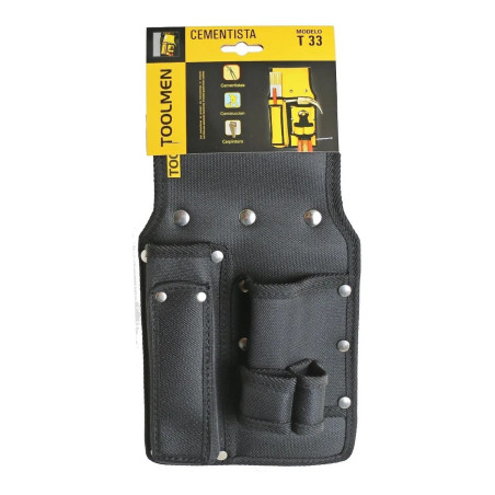 Cartuchera portaherramientas TOOLMEN 3 bolsillos