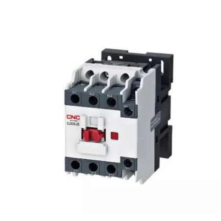 Contactor CNC CJX2S-25 25A 220V 3P 1NA + 1NC blanco