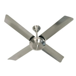 Ventilador de techo EVEREST EV-040 47' 100W 4 paletas metálicas gris