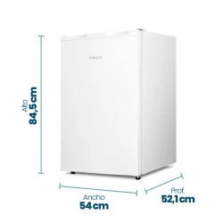 Heladera bajo mesada PHILCO PHBM0132B2 Cíclica 122 litros con congelador blanca