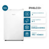 Heladera bajo mesada PHILCO PHBM0132B2 Cíclica 122 litros con congelador blanca