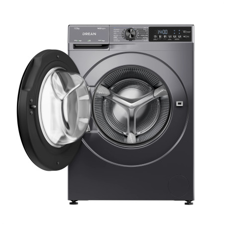 Lavarropas automático DREAN LFDR1114ISG0 Inverter carga frontal 11,5kg 1400rpm gris