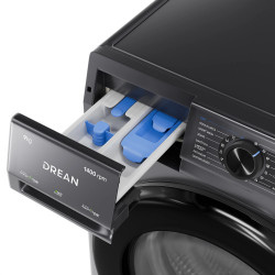 Lavarropas automático DREAN LFDR0914ISG0 Inverter carga frontal 9kg 1400rpm gris