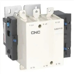 Contactor CNC CJX2-F115 115A 220V 3P 1NA + 1NC blanco