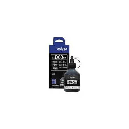 Botella tinta BROTHER BTD-60BK Negro