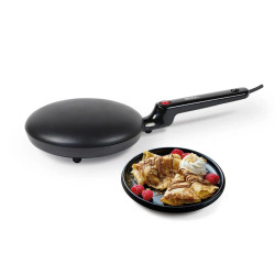 Panquequera ATMA CRM025AP 650W antiadherente negra