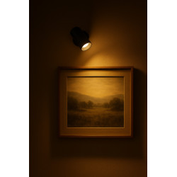 Spot cabezal CANDIL CALA para 1 luz GU10 negro