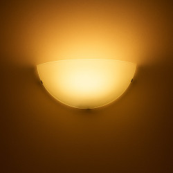 Difusor SAN JUSTO para 1 luz E27 policarbonato blanco