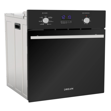 Horno eléctrico DREAN HEDR601CN digital 60 Litros empotrable negro