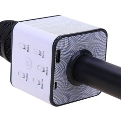 Microfono con parlante soul kmic para karaoke bluetooth y...