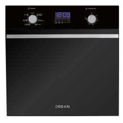 Horno eléctrico DREAN HEDR601CN digital 60 Litros empotrable negro