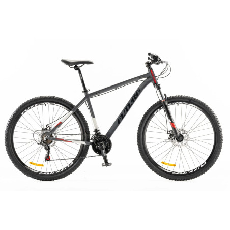 FUTURA BICICLETA MTB R29 MANTIS-ALUMINIO-GRIS-CAMBIO SHIMANO-FR DISCO 5184