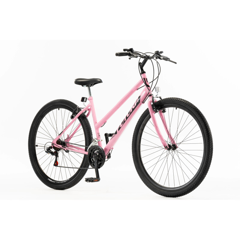 Bicicleta FUTURA TECHNO rodado 29 MTB hibrida cuadro de acero Color Rosa