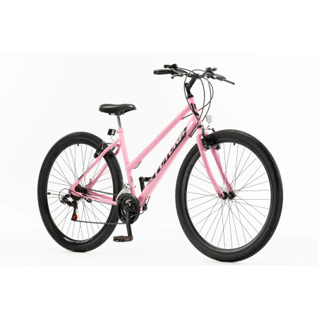 Bicicleta FUTURA TECHNO rodado 29 MTB hibrida cuadro de acero Color Rosa