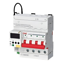 Interruptor Automático Inteligente Multi-función YCB9ZF-100AP WiFi 3P+N 63A