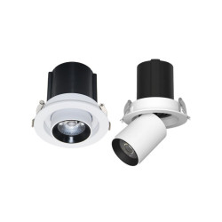 Embutido led LUCCIOLA LOOK redondo 10W 800lm 3000K luz cálida