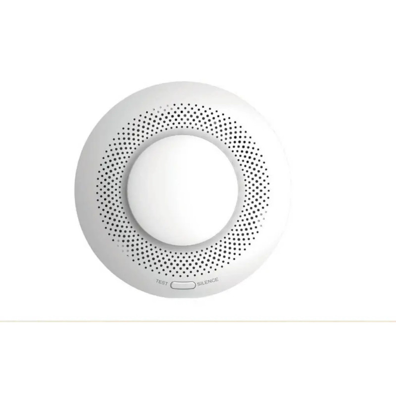 Detector de humo inteligente EZVIZ T4C con alerta sonora y luz estroboscópica