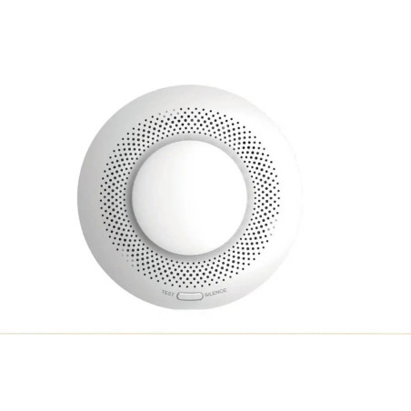 Detector de humo inteligente EZVIZ T4C con alerta sonora y luz estroboscópica