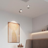 Cabezal led LUCCIOLA LOOK embutido orientable 24º 10W 3000K luz calida blanco Cabezal led LUCCIOLA LOOK embutido orientable 24º 10W 3000K luz calida blanco