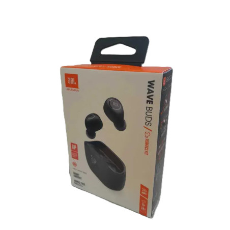 Auriculares bluetooth JBL WAVE BUDS negro