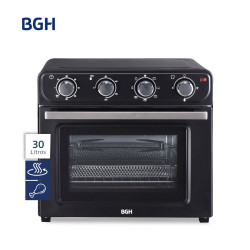 Horno y freidora de aire BGH BHE30FN24T 30 Litros 1600W Negro