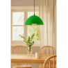 Colgante FERROLUX MADRID para 1 luz E27 verde