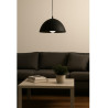 Colgante FERROLUX MADRID para 1 luz E27 negro
