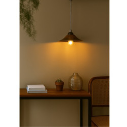 Colgante FERROLUX para 1 luz E27 chapa cobre