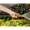 Manguera flexible TRAMONTINA 20M verde con acople para jardin Manguera flexible TRAMONTINA 20M verde con acople para jardin