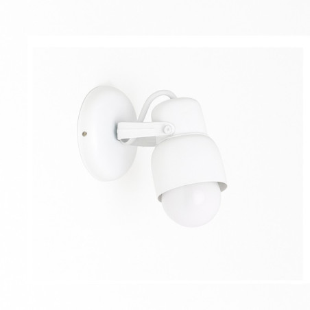 Spot SAN JUSTO de chapa para 1 luz E27 blanco