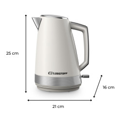 Pava eléctrica LUSQTOFF LQ-PV804C 1,7 litros 2200W Blanco