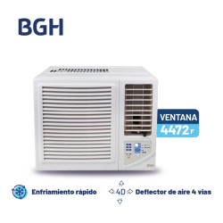 Aire acondicionado BGH BC52WFAW ventana 4472F 5200W solo frio