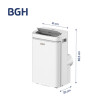 Aire acondicionado BGH BP35WCEW portátil 3010F 3500W frio/calor