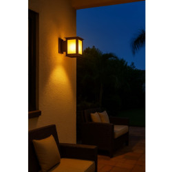 Farol SAN JUSTO ORIENT de pared con ménsula para 1 luz E27