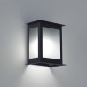 Farol SAN JUSTO ORIENT de pared 3 caras para 1 luz E27 negro