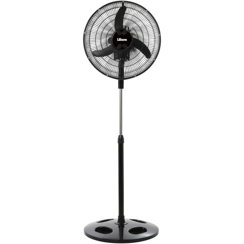 Ventilador de Pie LILIANA VPRN18 18'' paletas plasticas orbital color negro