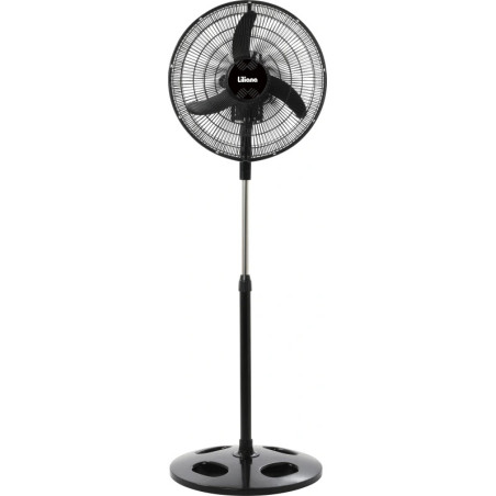 Ventilador de Pie LILIANA VPRN18 18'' paletas plasticas orbital color negro