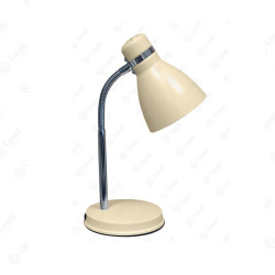 Lámpara de escritorio CANDIL PIPO flexible para 1 luz E27 beige
