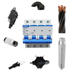Combo completo para armar tu pilar trifásico hasta 19KW nueva normativa de EMSA