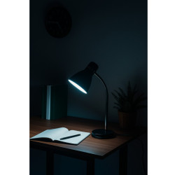 Lámpara de escritorio CANDIL PIPO flexible para 1 luz E27 negro